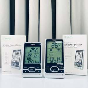 超专业！欧西亚室内户外精准便携式无线天气预报智能电子温湿度计