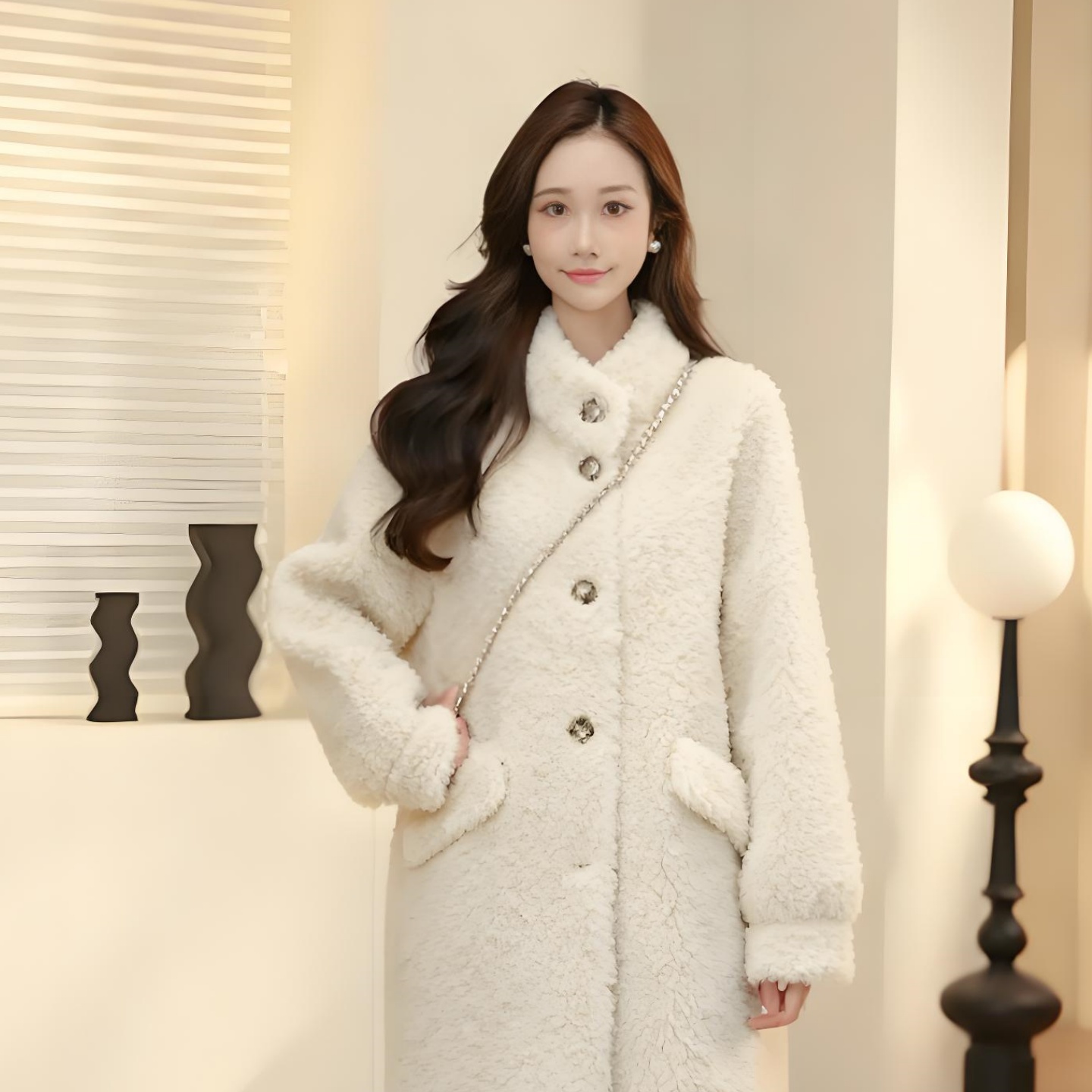 百家好慵懒风外套女小个子