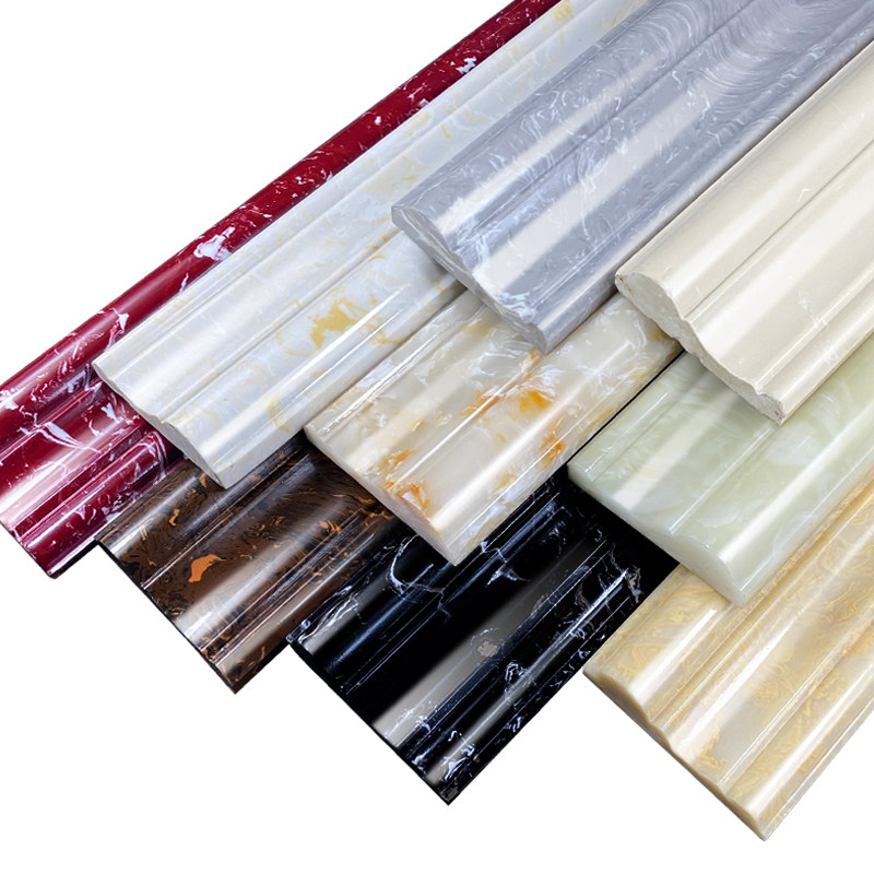 起程通体人造大理石线条石u材电视背景墙边框门套线腰线玄关窗套