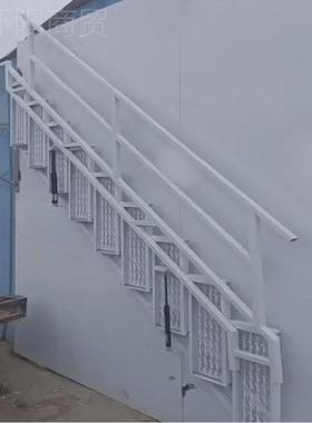 壁折挂式侧装侧面贴墙BWR靠折叠楼公梯车库家用伸缩阁楼室内叠梯