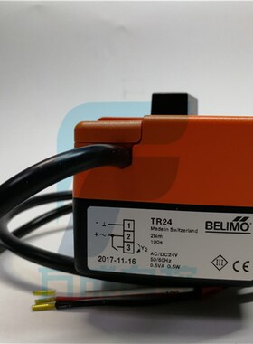 原装正品BELIMO搏力谋TR24/TR24-SR/TR230-3电动角行程球阀执行器