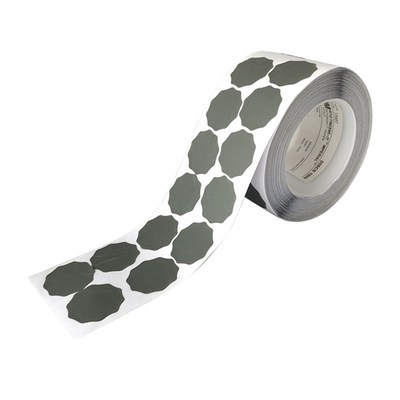 3M梅花砂纸卷13487圆形点磨片自粘P1500漆点打磨砂碟2000/2500目