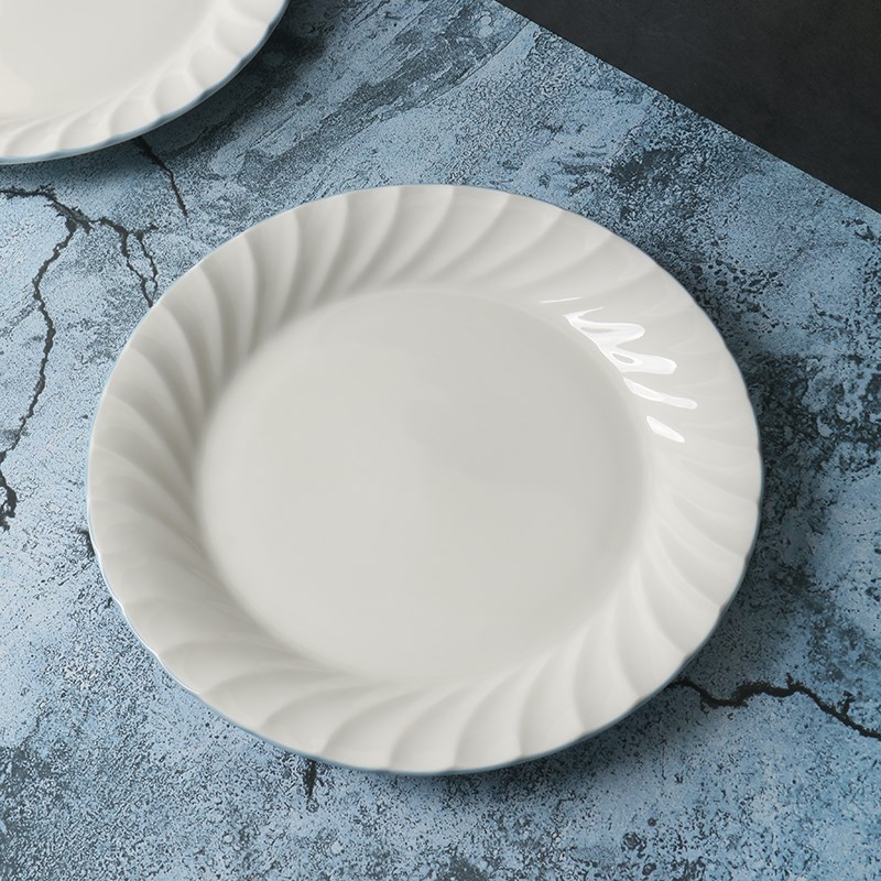 【某牌 孤品】釉下彩餐具26cm平盘【高端 新骨瓷】创意家用盘子
