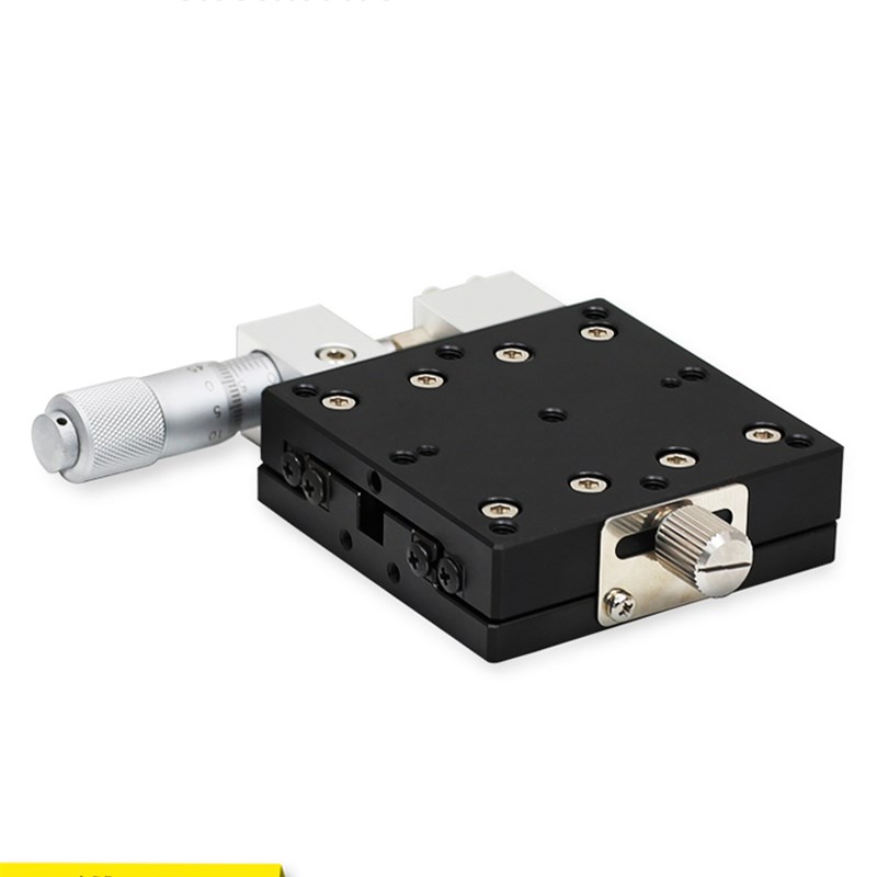 XY平移台LX光学LGX40/60/80/90-L-R-C千分尺手动精密微调平台滑台