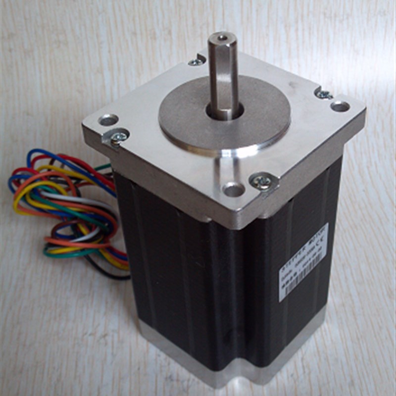 60步进电机 大力距3.1NM 机身90MM 单扁,轴径8mm,雕刻机配件