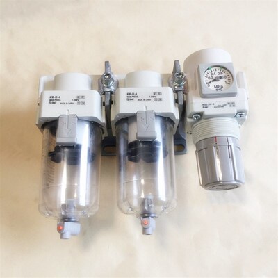 SMC三联件AC30C-02E-03E-02G-03G-M-S-V-1-2-8-N-R-2R-2N-6-A-B-D