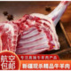清真新疆阿克苏羊排冰碴驹俐现杀乳羔羊新鲜羊肉整羊新疆直发 包邮