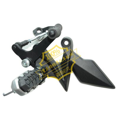 适用隆鑫无极LX300k-6A搁脚总成 300R 300RR脚踏LX300GS-B CR6脚
