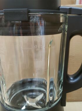 惠而浦破壁料理机豆浆m机配件大全WBL- CB103B配件加热玻璃杯盖子