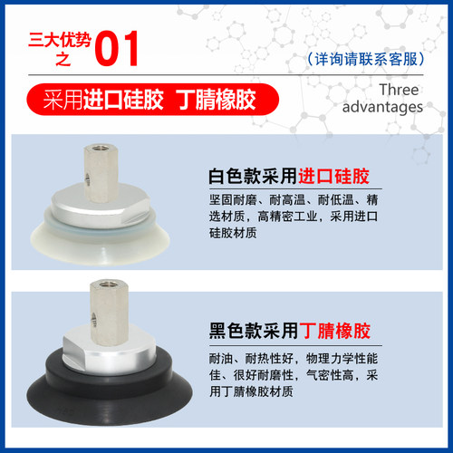 AFS重载机械手真空吸盘ZPX32/4t0/50/63/80/100/125HS-B01-B10/12