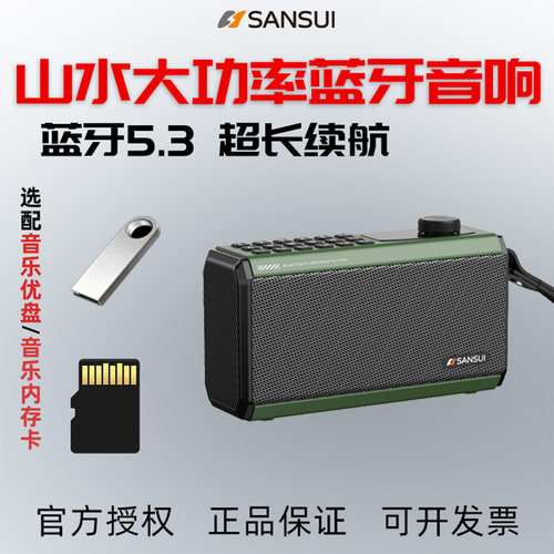 山水F85蓝牙音响大功率播放器