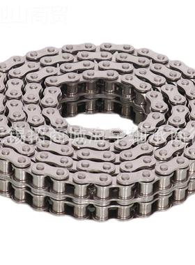 304不锈钢滚子传动链条3分0B4分0VPT86B08A  5分10AB6分12AB1寸16