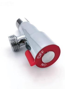 3水04不锈钢角阀4全铜厚冷热三QLU角阀热器马桶面盆家用开关分加