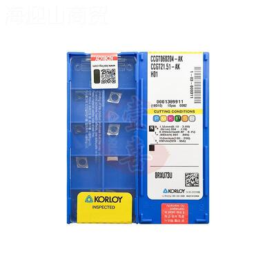克0洛伊 车刀片数控具TYN 刃具CCGT09T304 /9T302/0刀60204-AK H0
