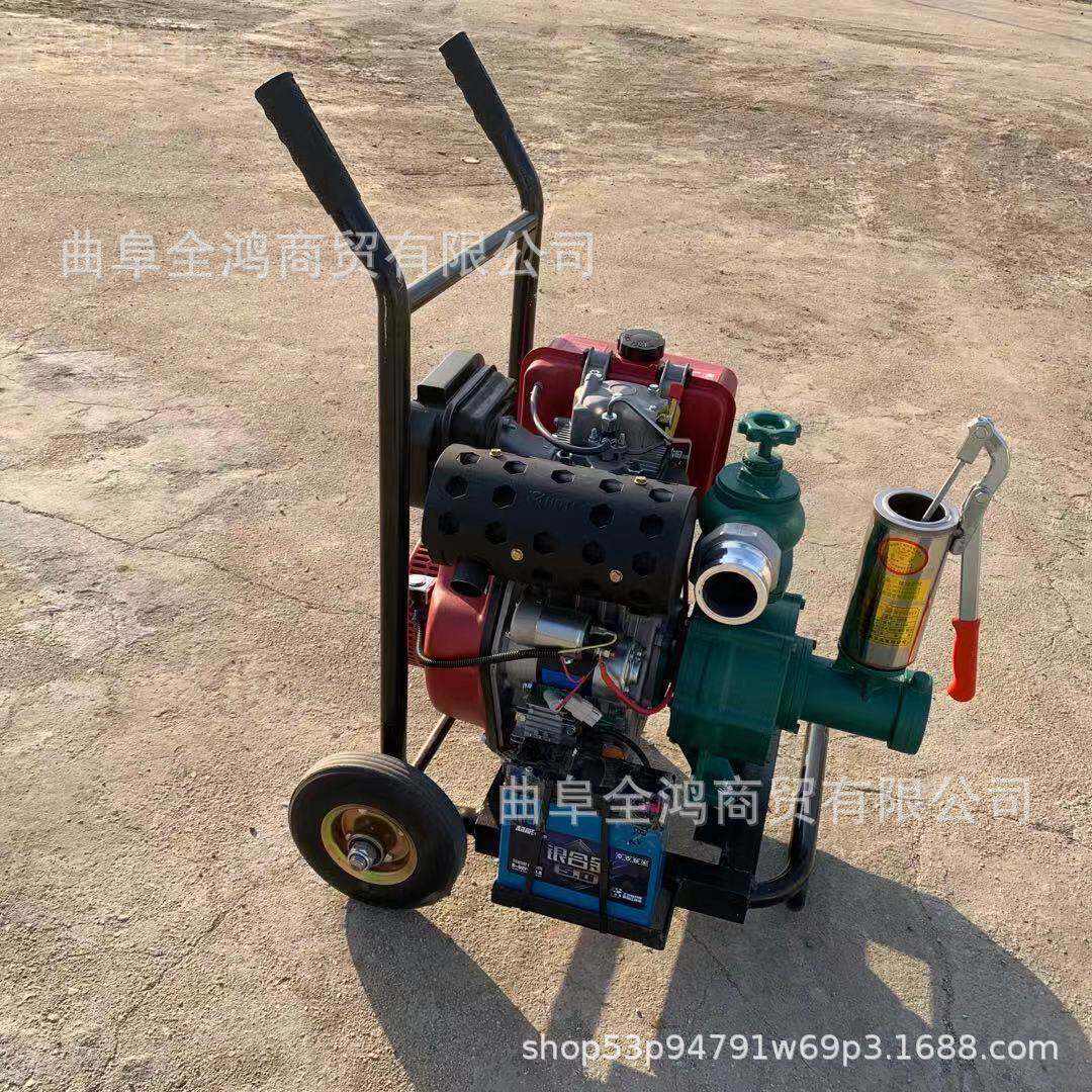 195风冷CIP柴油3寸双叶轮抽水泵农泵溉灌离心市田政防汛工程排污