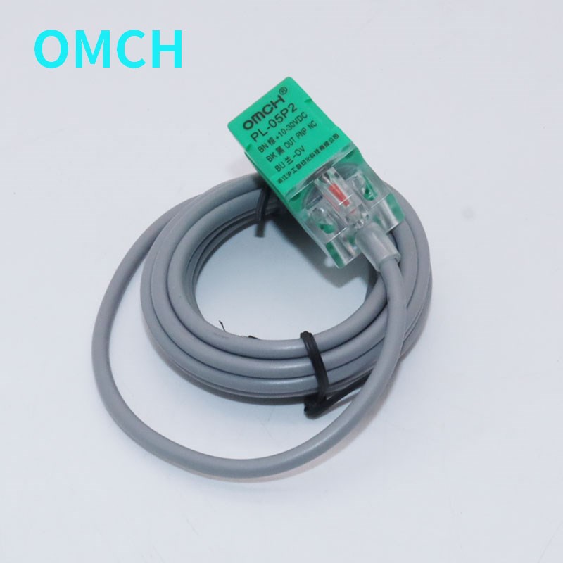 浙江沪工 方形 接近开关传感器 PL-05P2 直流3线PNP常闭 DC10-30V