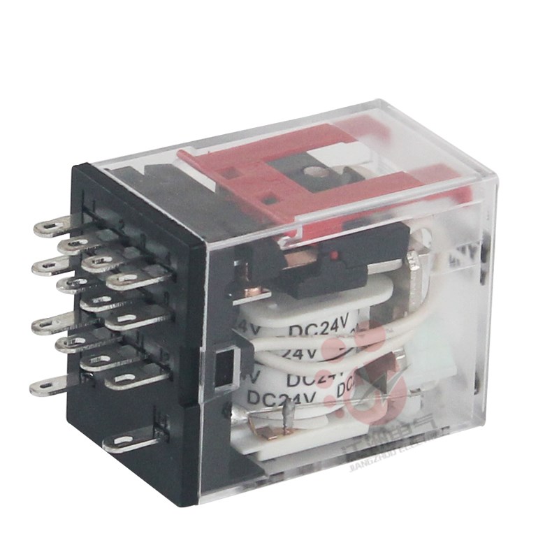 中间继电器DC24V带灯14脚MY4NGS MY4NJ HH54P