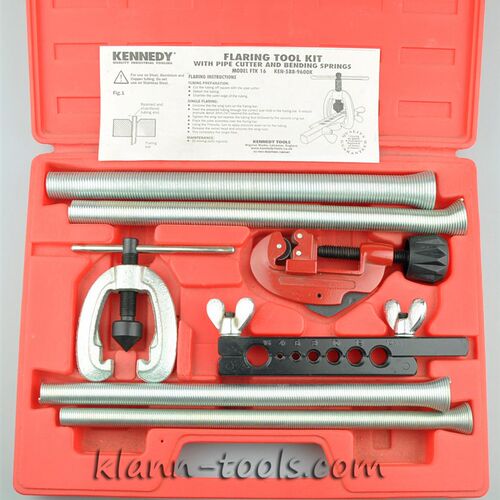 英国KENNEDY套装割管器弯管器组KEN-588-9600K克伦威尔工具