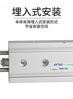 原装亚客双轴双杠气德缸1CXSM TR6X10STR16X15S TR16X2823080S  A