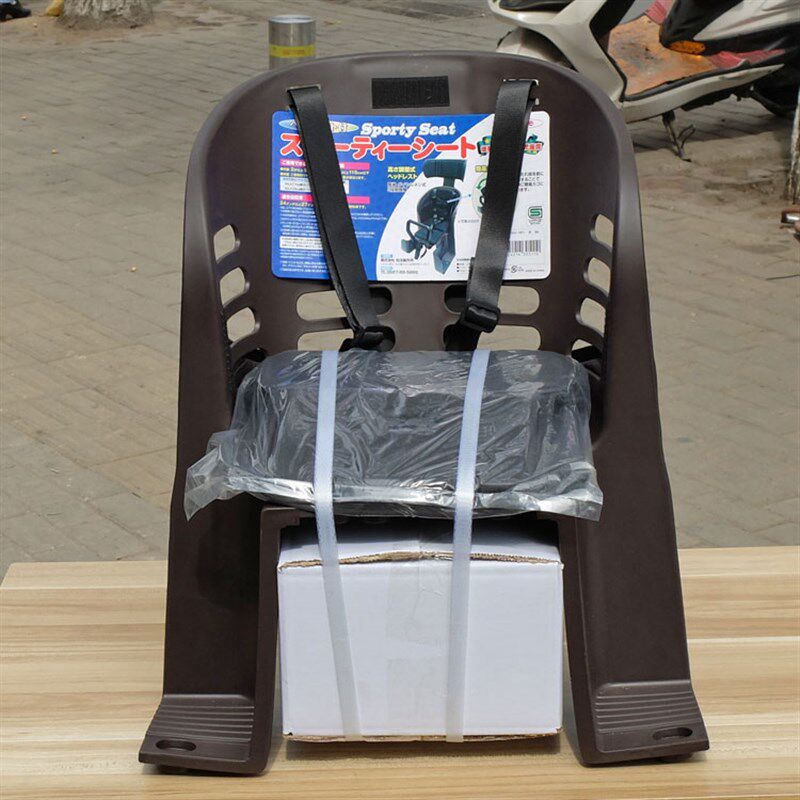 自行车儿童安全座椅电动车后座宝宝后置坐单车塑料出口日本升级款