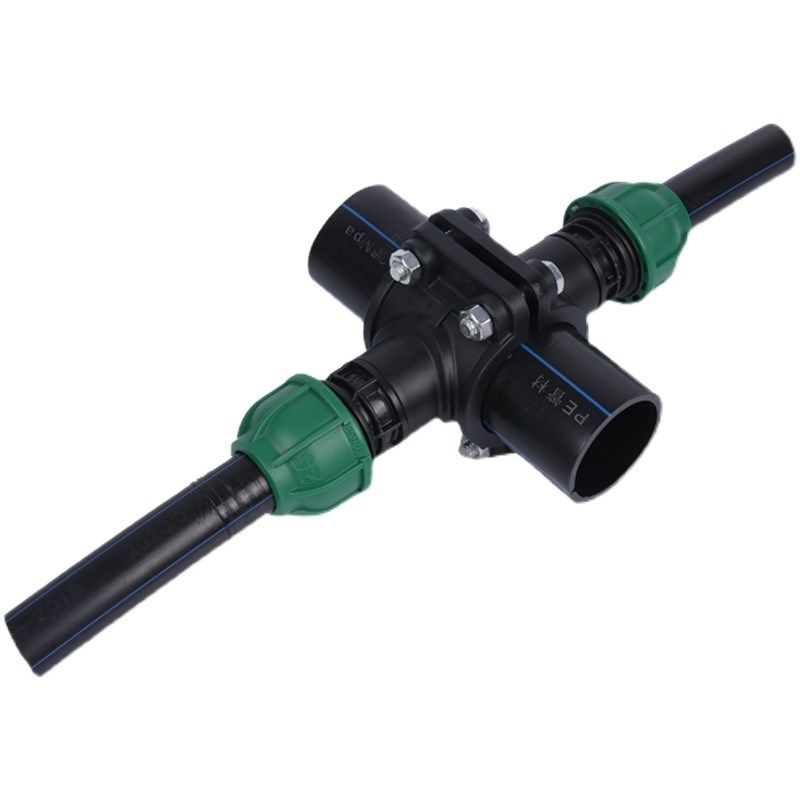 PE双出口四通内丝增接口快接套装50/63哈弗节快接四通分水鞍座,鲜花速递/花卉仿真/绿植园艺,洒水/浇水壶,淘宝优惠券,粉丝福利购,淘宝优惠卷