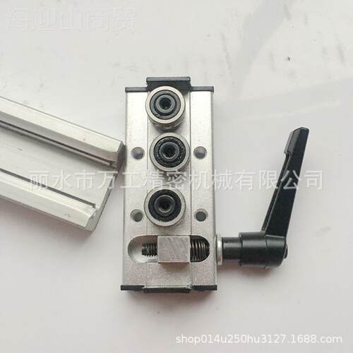 铝制轴心锁紧轮滑块滚 内置双0轴芯直线导轨S82127GR双1-35