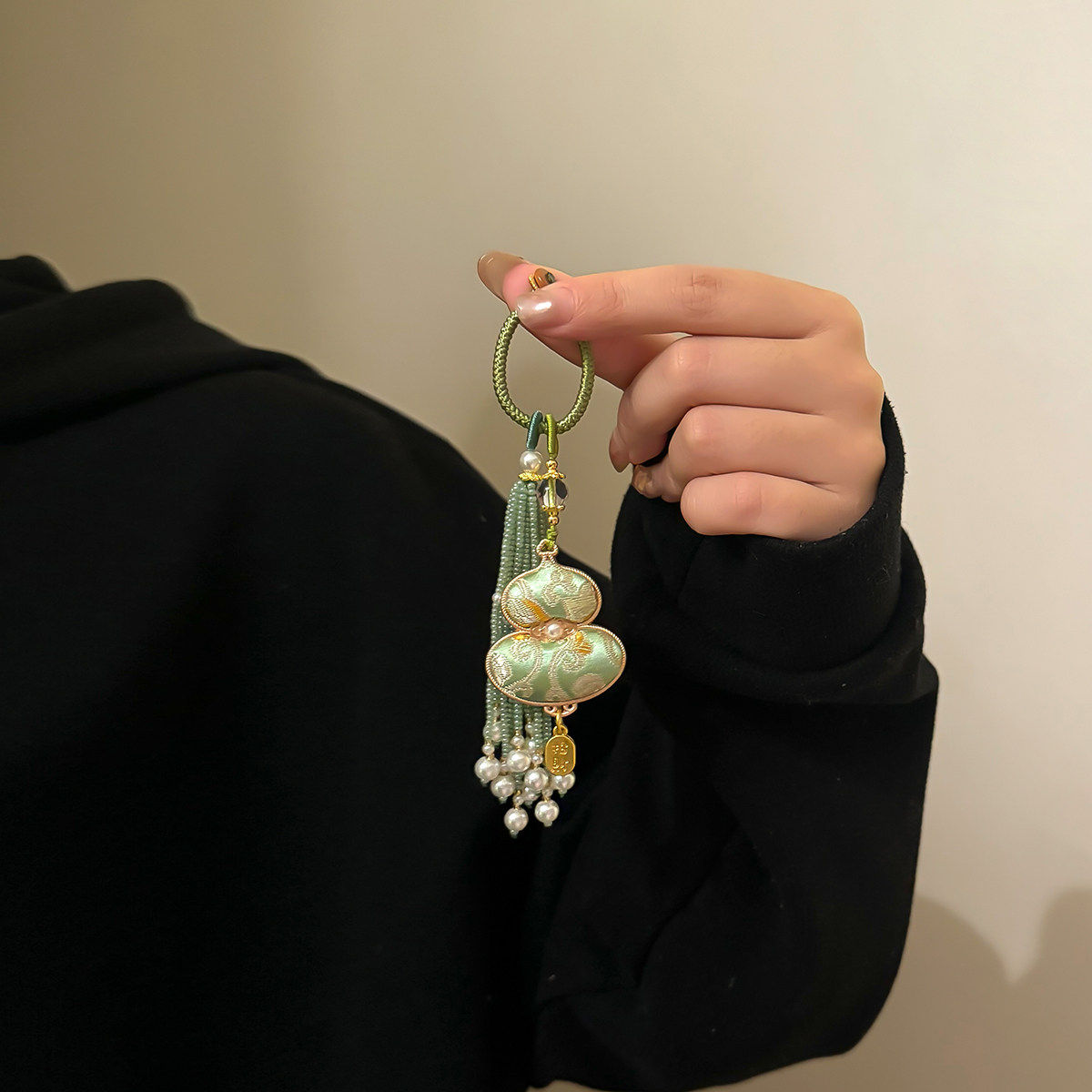 新中式非遗宋锦手工葫芦统节日通用车载包包福禄装饰挂件礼物礼品