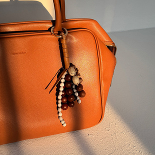 文淇同款 满愿种子串天然菩提子包包挂件小众高级感精致装饰配饰