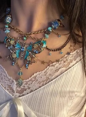 超仙流苏花朵珍珠多层腰链小众高级感个性百搭时尚气质女搭配腰饰