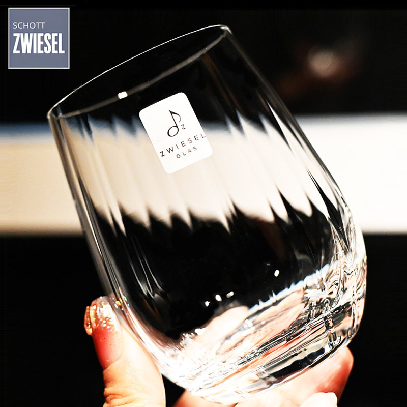 德国进口水晶玻璃竖纹胖肚饮料杯啤酒杯果汁牛奶早餐杯花茶水杯子,餐饮具,洋酒/威士忌杯,淘宝优惠券,粉丝福利购,淘宝优惠卷