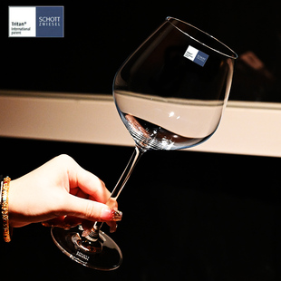 德国SCHOTT进口玻璃高脚波尔多红酒杯白葡萄酒杯子醒酒器家用套装