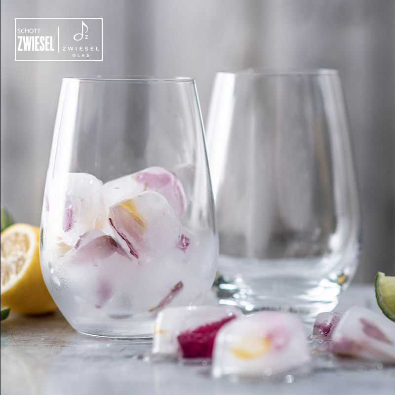 德国SCHOTT进口水晶玻璃高杯啤酒杯牛奶杯茶杯果汁冷饮水杯子套装