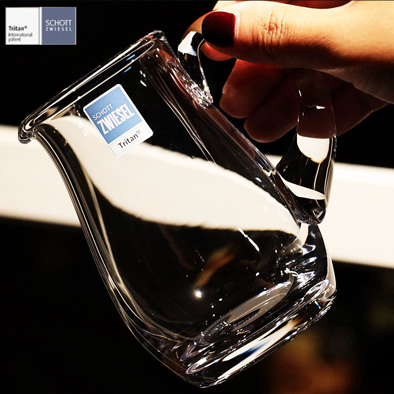 德国肖特进口水晶玻璃加厚刻度白酒分酒器烈酒杯家用倒酒器壶套装