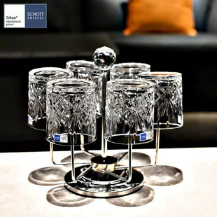 德国Schott进口水晶玻璃威士忌洋酒杯早餐牛奶杯花茶水杯啤酒杯子