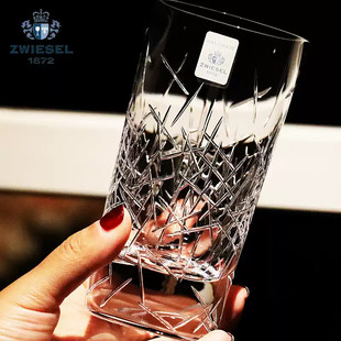 德国进口ZWIESEL手工水晶玻璃啤酒杯威士忌酒杯果汁饮料水杯子