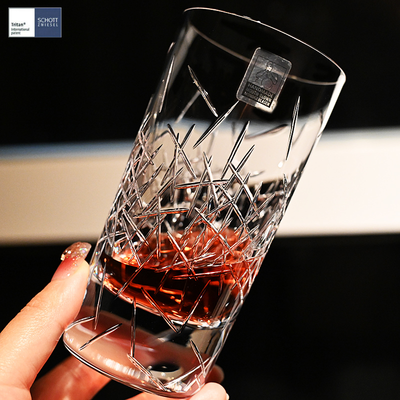 德国肖特进口水晶玻璃威士忌酒杯
