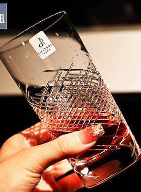 德国ZWIESEL872进口水晶玻璃水杯长饮杯柯林杯调鸡尾酒杯果汁杯子