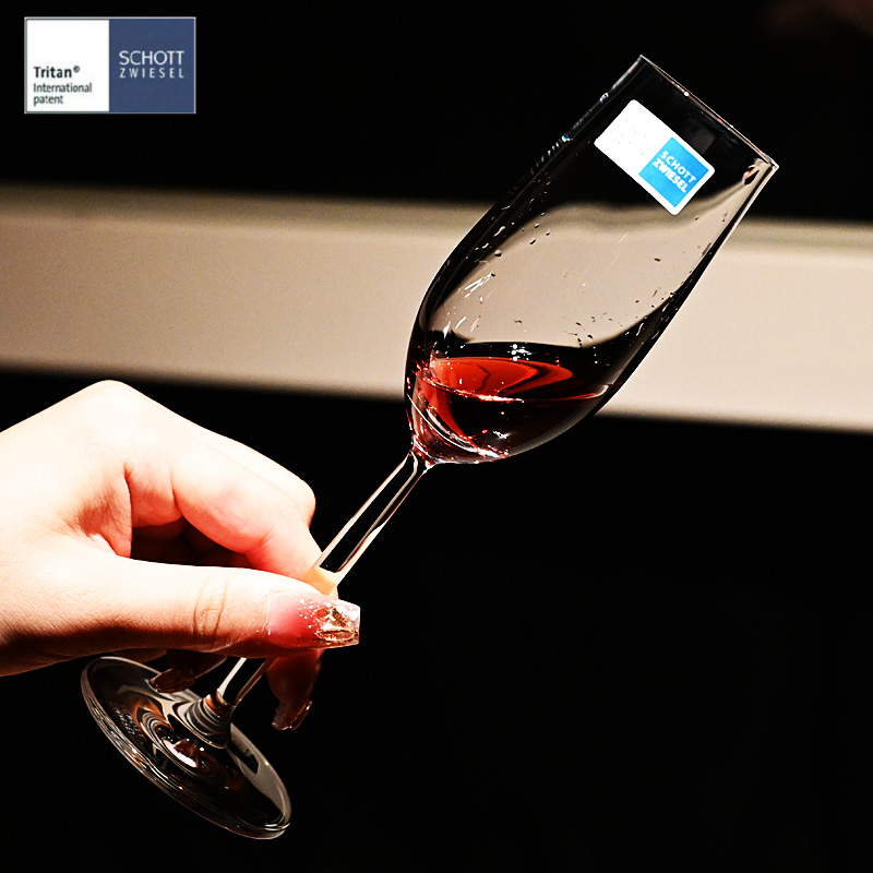 德国进口肖特水晶玻璃一口高脚杯