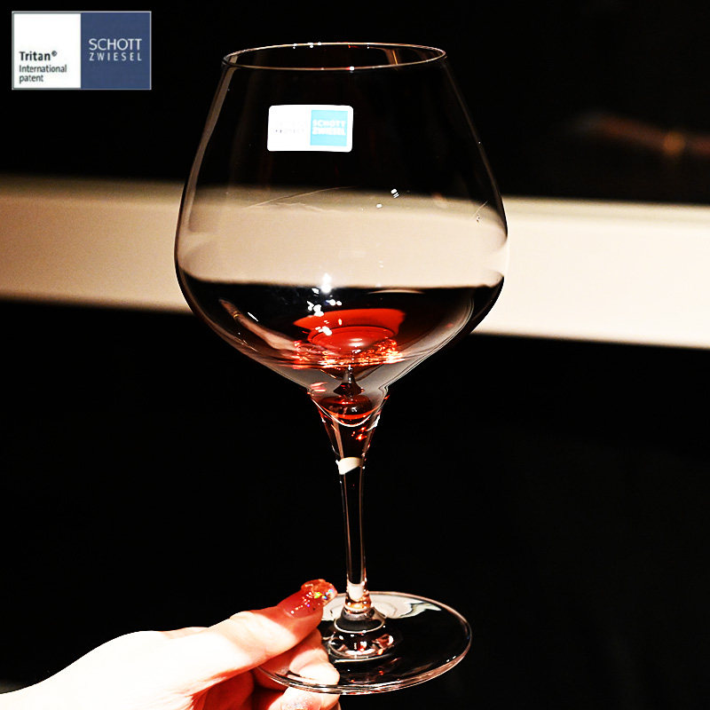 德国schott进口水晶玻璃高脚红酒杯家用高端葡萄酒杯香槟杯子套装