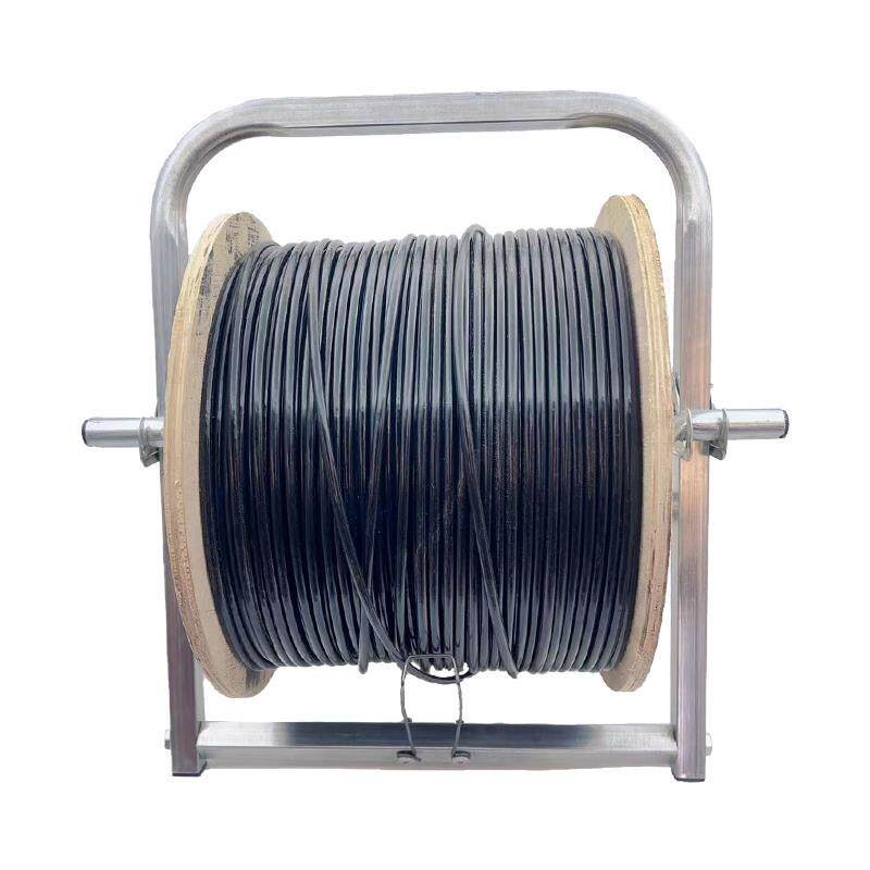 光纤皮线可折叠放线架网线带电源专用H金属放线神器网线架子拉线