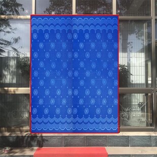 门帘防蚊家用农村室r外纱门夏天透气发泡网帘子大门简易隔断 夏季