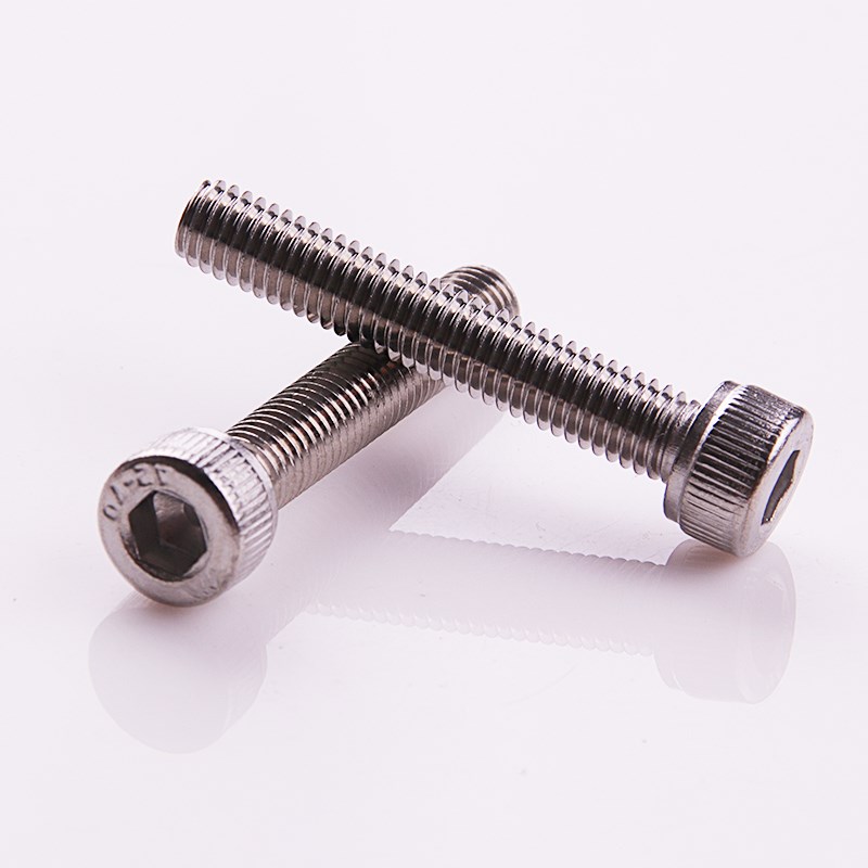 不锈钢304美制圆柱k头内六角螺丝钉英制杯头螺栓 10#-24UNC*/257/