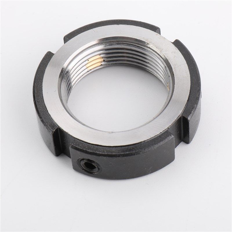 滚珠丝杆锁紧螺母径向止退防松r方形防滑螺帽M12M15M20M25x1.0*1.