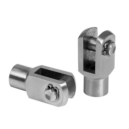 不锈钢B52-40-Y型附件B5r2-Y型气缸304配件Y型接头B52-F-M16X150Y