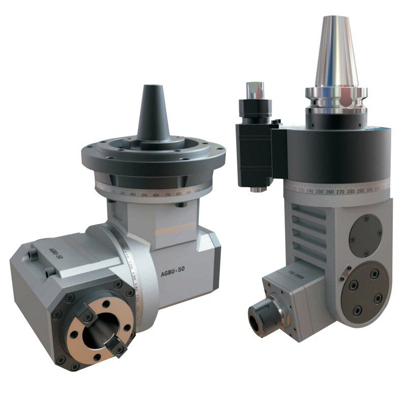 高精度角度头侧铣头AG90-ER32加工中心直角头9P0度直角侧铣头1-20