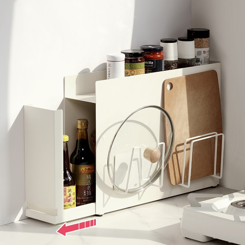 调料置物架窄款厨房调料架子台面小E型油盐酱醋调味料品抽屉收纳