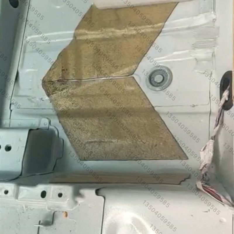 事故钣金修复后背箱槽地t板座椅下大底柏油沥青阻尼隔音黄绿色胶
