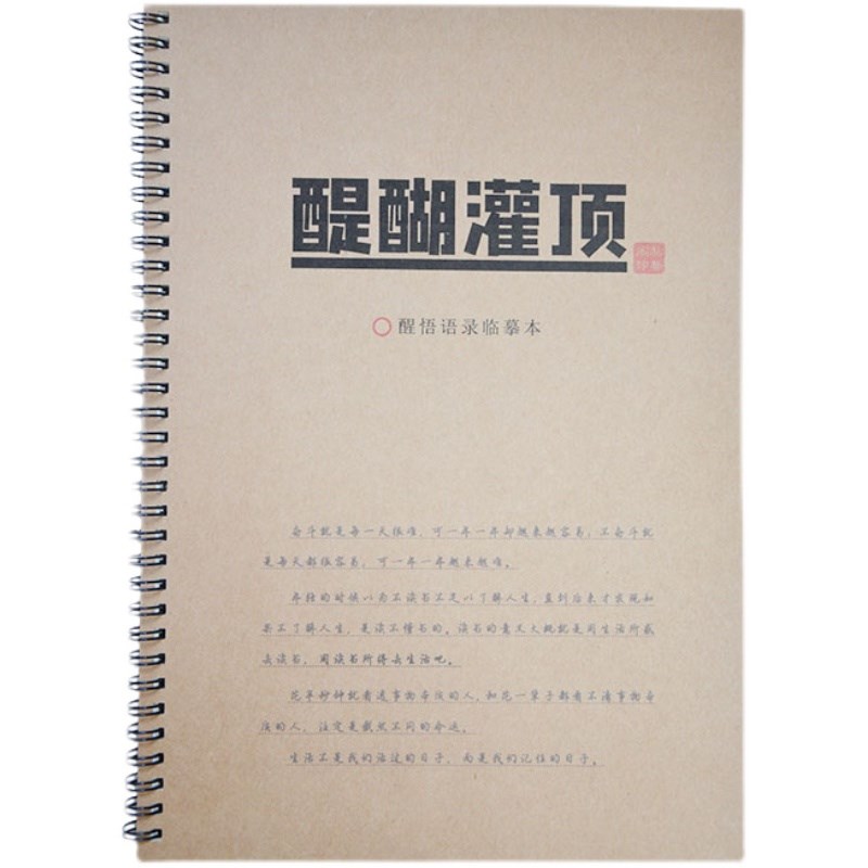 人生哲理正能量文案语录本字帖练字大学生瘦O金体高中生硬笔临摹