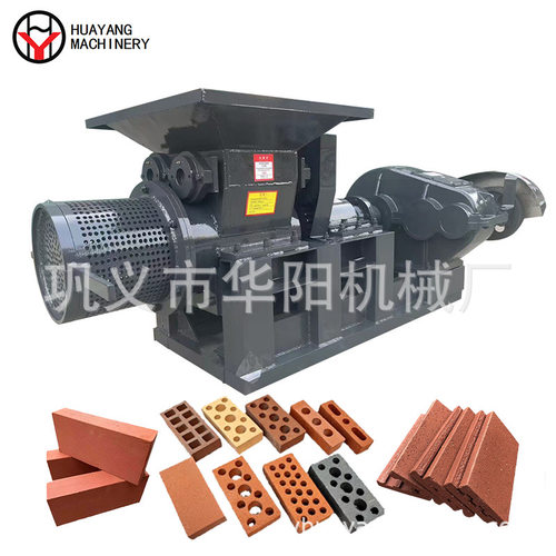 黏土挤出砖瓦机真空练泥机砖瓦机粘土制砖机ClayExtruderMachine