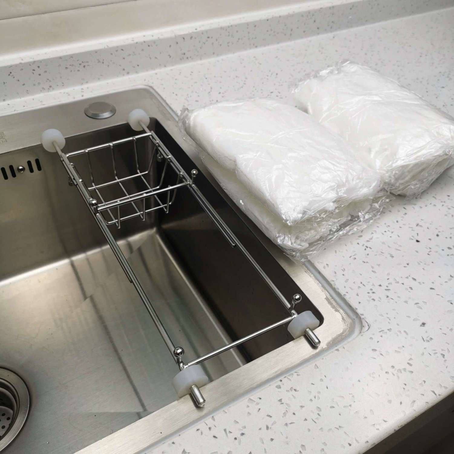 可伸缩水槽剩菜沥水架厨房食物垃圾处理器剩菜控水架洗菜盆过滤网,厨房/烹饪用具,抹布架/厨房清洁收纳架,淘宝优惠券,粉丝福利购,淘宝优惠卷